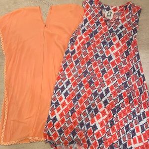 Girls boutique dress and beach cover up